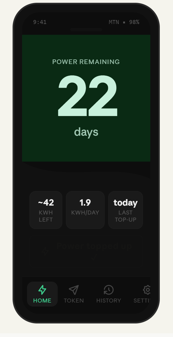 Kashpawa Home Screen - 22 Days Remaining